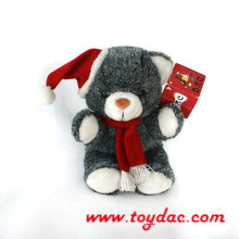 Brinquedo do urso do Natal da peluche Gris